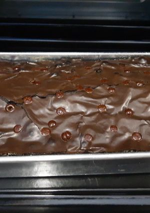 Foto resep Brownies Panggang Shiny Crust dan Fudgy