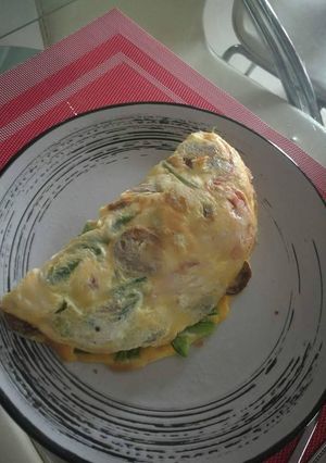 A picture of Sausage Omelette.