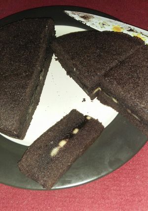 Foto resep Brownies Ketan item Melt Keju