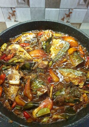 Foto resep Ikan asin peda masak kecap