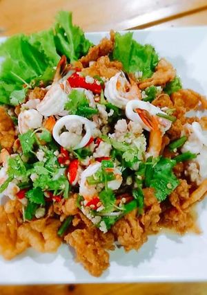 รูปของ ยำไข่ฟู