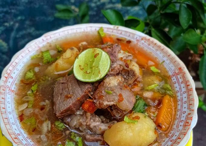 Resep Sop Buntut Anti Gagal