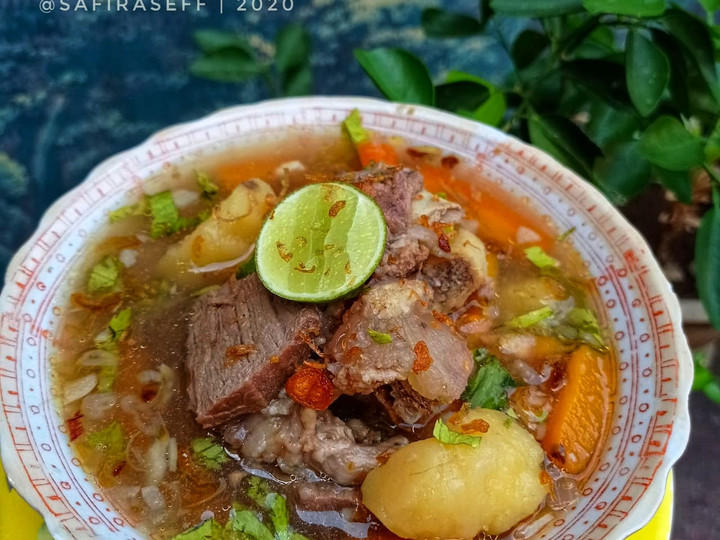 Resep Sop Buntut Anti Gagal