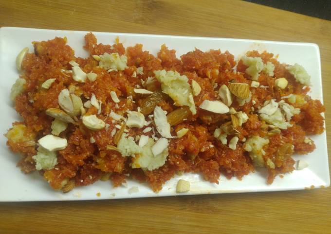 Recipe of Quick Gajar ka Halwa / Gajrela