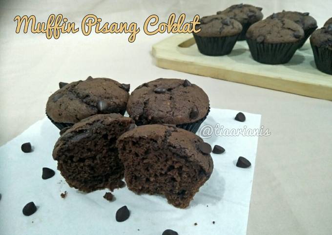 #24 Muffin Pisang Coklat