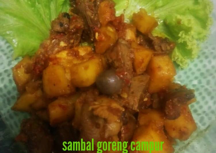 Sambel goreng campur