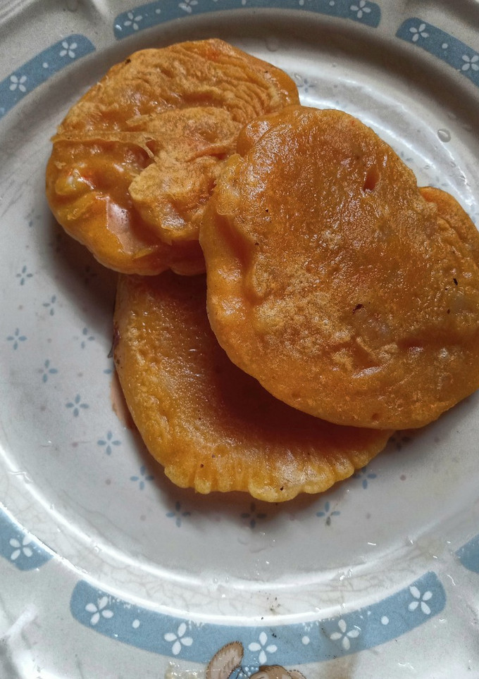 Una foto de Bacalaitos de camarones y bacalao