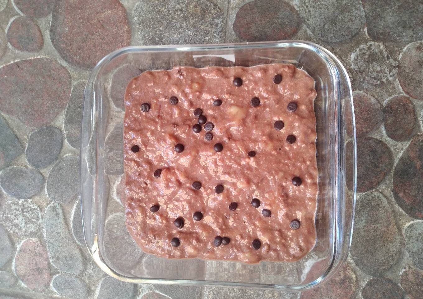 Resep 238. Choco Banana oat cake Anti Gagal