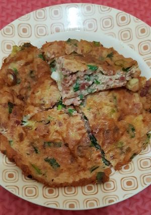 Foto resep Dadar telur kornet