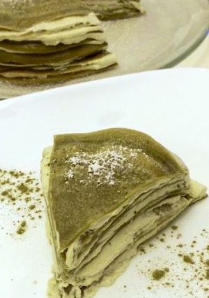 Foto resep Matcha Mille Crepes