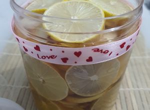 Foto resep Korean honey lemon ginger tea ala fe