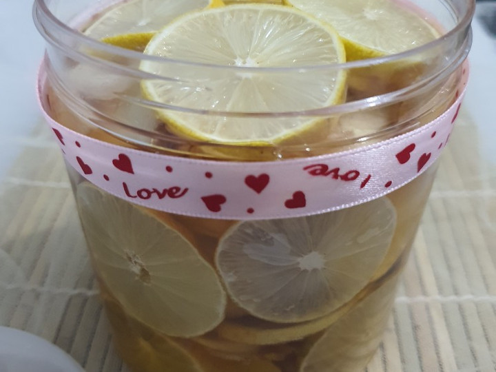 Wajib coba! Resep memasak Korean honey lemon ginger tea ala fe  istimewa