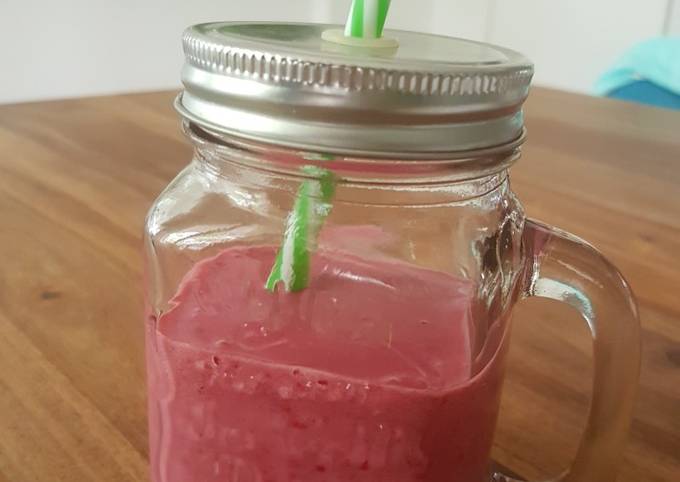 Smoothie framboise 🍇/ banane 🍌