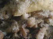 Una foto di ripieno ravioli con ricotta