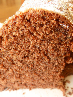 Una foto de Bizcocho de chocolate intenso