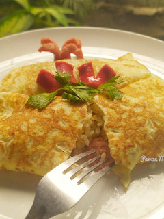 Foto resep Nasi Goreng Omelet
