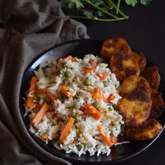 Coconut milk rice A picture of Coconut milk rice.