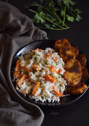 A picture of Coconut milk rice.