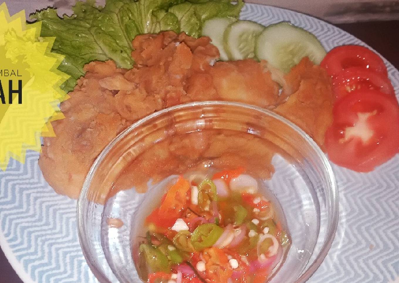 Ciprek sambal matah