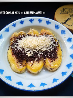 Foto resep Pisang Penyet Coklat Keju