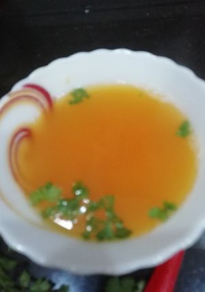 A picture of Chana Daal soup.