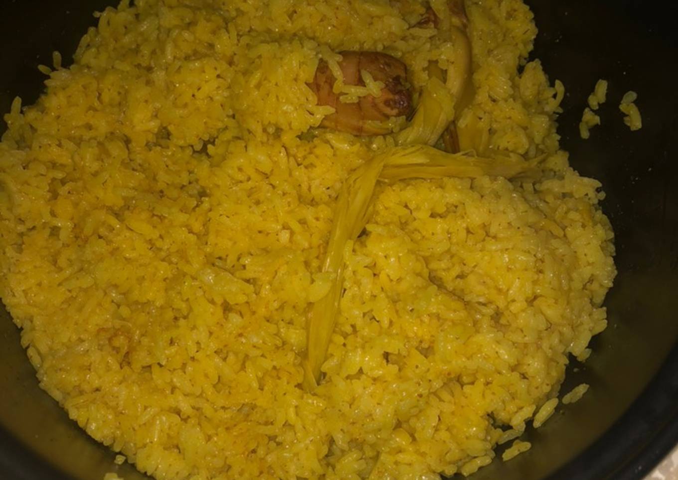 Nasi Kuning Bumbu Racik