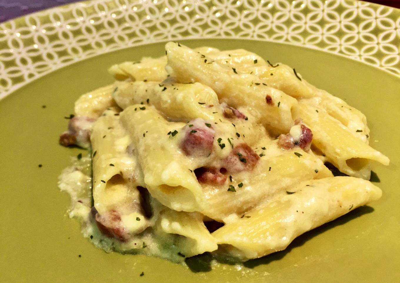 Creme Penne with Bacon