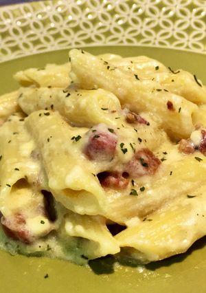 Foto resep Creme Penne with Bacon