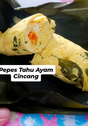 Foto resep Pepes Tahu Ayam Cincang