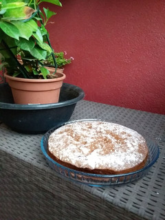 Una foto de 🍰Bizcocho de chocolate🍫 sin aceite 🪔o mantequilla🧈