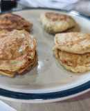 Panqueques de avena y banana