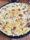 Tarta de cuatro quesos