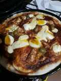 Pizza casera del 20 de junio, el frío me hizo prender el horno💪
