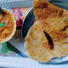 A picture of Oats dosa.