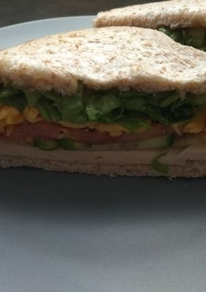 A picture of Healthy Sandwich.