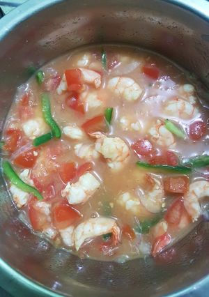 Una foto de Ceviche de camarón