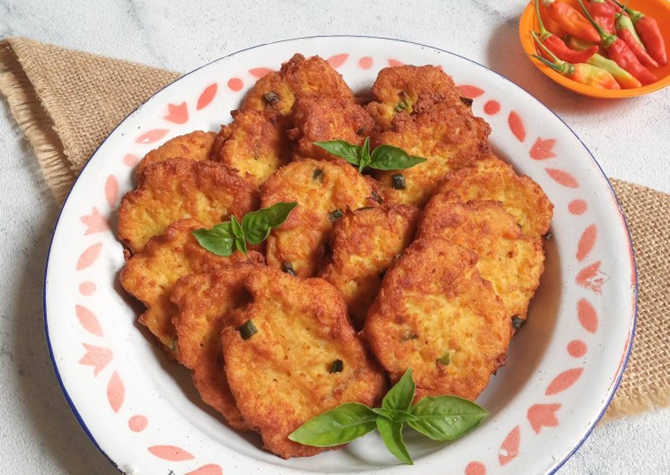 Perkedel Tahu Ayam