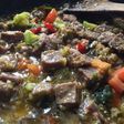 Tumis daging sambel bawang