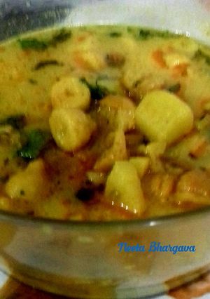 मंगोड़ी की सब्जी (Mangodi ki Sabji recipe in hindi) रेसिपी मुख्य फोटो