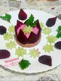 Cheesecake salé à la betterave