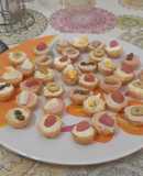Tarteletas saladas..