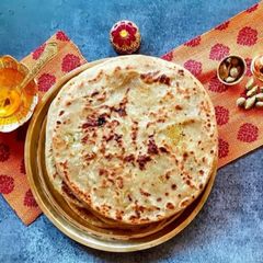 A picture of Sweet Potato Puran Poli.