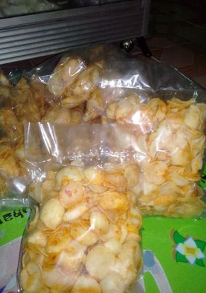 Foto resep Kripik cantir pedas manis