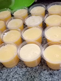 Foto resep Silky Puding / Puyo / Pudot (Puding Sedot) Mangga