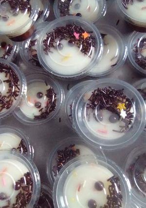Foto resep Jeli kribo..imut🤩🤩