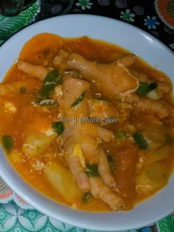 Langkah Mudah untuk Membikin Resep Seblak ceker (kuah) yang Enak Banget Anti Ribet, Menggugah Selera