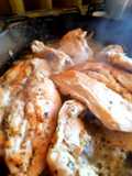Pollo a la sartén