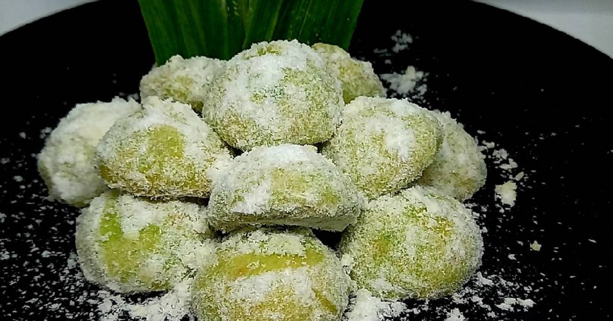 Resep Putri Salju Keju Pandan Oleh Eriska Dwi Cookpad