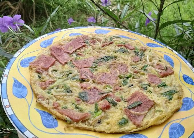 Anti Ribet, Buat Telur dadar kornet toge Bahan Sederhana