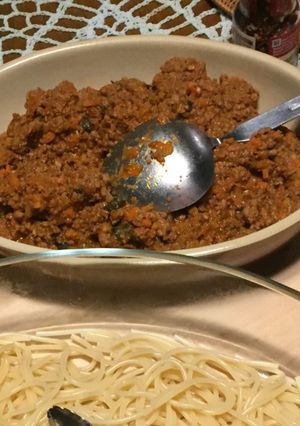 A picture of Bolognaise Sauce.